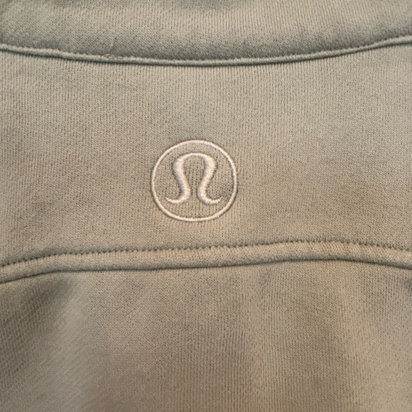 lululemon athletica Green Half-Zip Sweatshirt XS Like New - Picture 4 of 6
